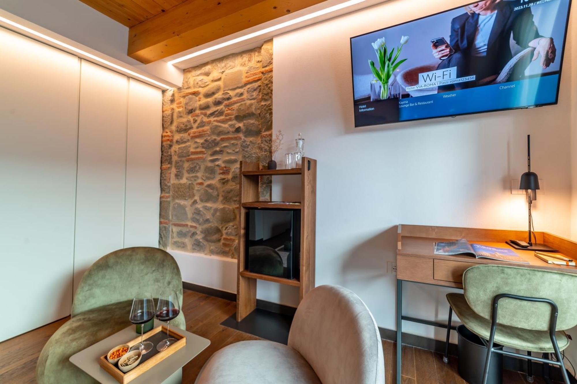Boutique Via Roma 33 -Tuscany Experience - Adults Only Hotel & Spa Stia Buitenkant foto