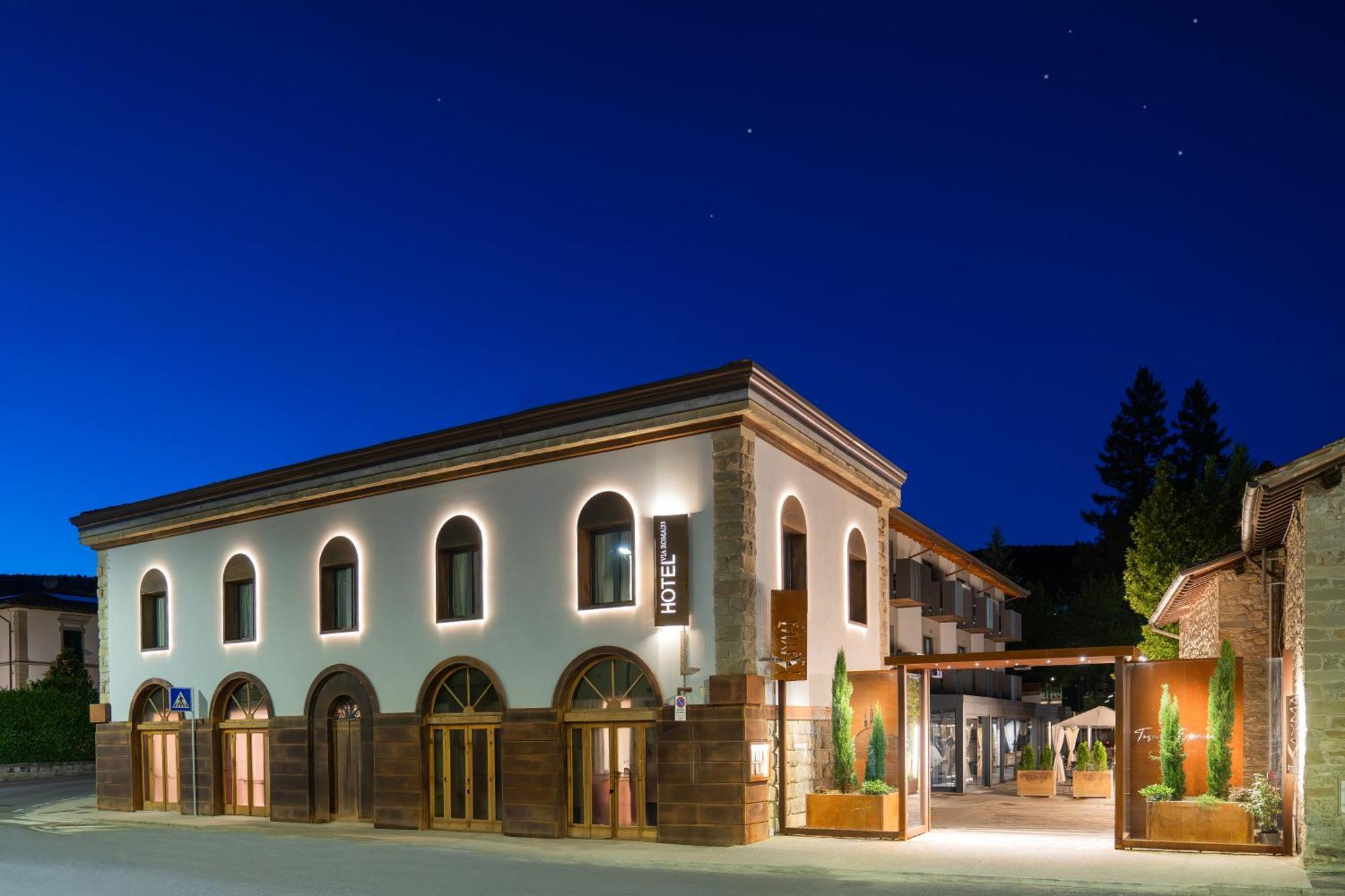 Boutique Via Roma 33 -Tuscany Experience - Adults Only Hotel & Spa Stia Buitenkant foto